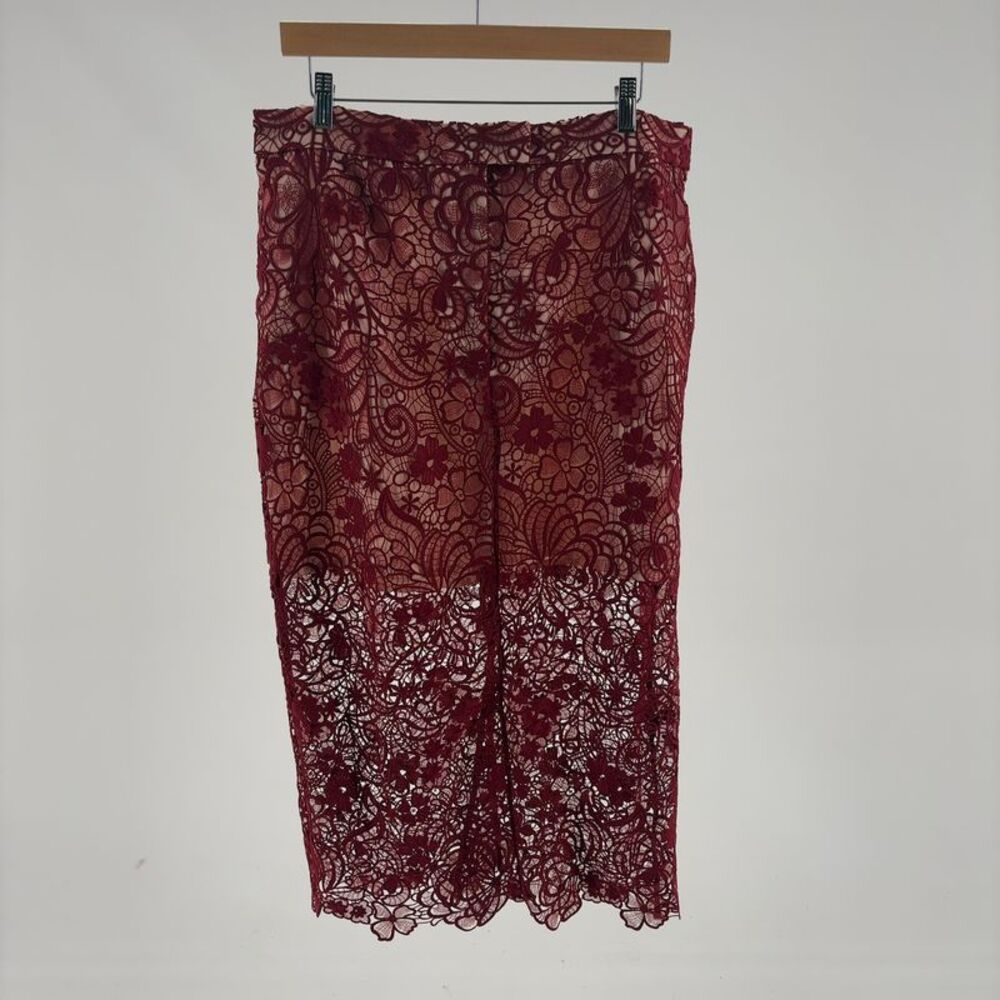 Reiss Flo Lace Pencil Skirt
